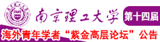 男人操女人的黄色视频南京理工大学第十四届海外青年学者紫金论坛诚邀海内外英才！